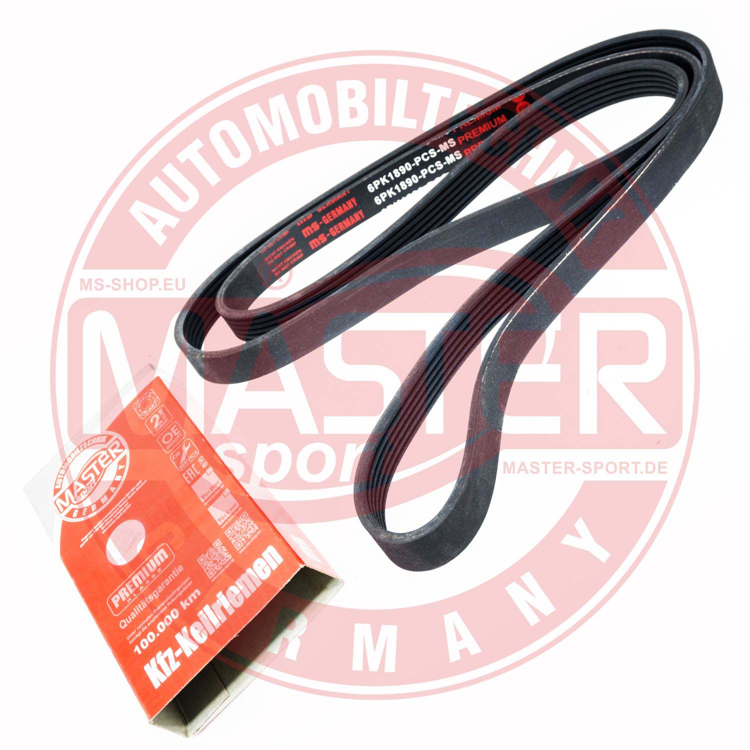 Curea transmisie cu caneluri MASTERSPORT GERMANY 6PK1890-PCS-MS
